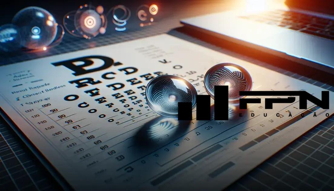 lentes de contato infravermelhas